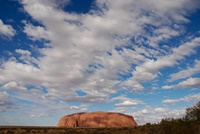 Uluru am Nachmittag