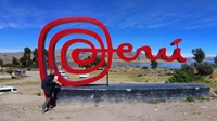 An der Grenze Peru / Bolivien